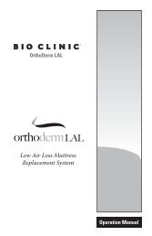 Low Air Loss Mattress Replacement System - Phc-online.com
