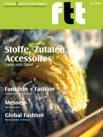 Stoffe, Zutaten, Accessoires - IMOE - Informationsagentur Mittel- und ...