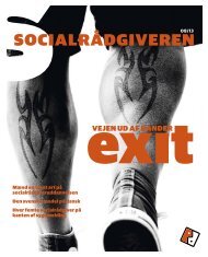 SocialrÃ¥dgiveren nr. 8, 13. juni 2013 - Dansk SocialrÃ¥dgiverforening