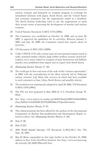 Nuclear Reset - Program on Strategic Stability Evaluation (POSSE)