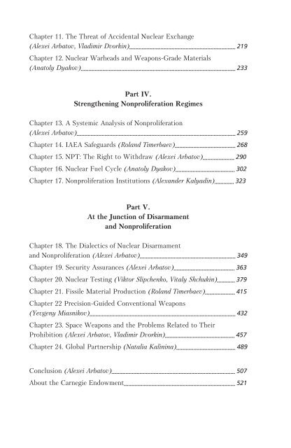 Nuclear Reset - Program on Strategic Stability Evaluation (POSSE)