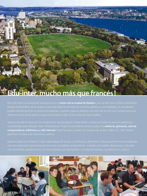 Cursos de francés y campamentos de verano