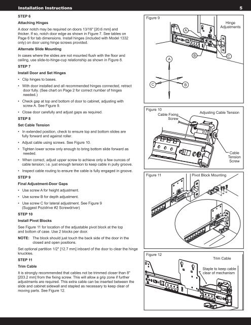 1332/1432 QUICK REFERENCE - Woodcraft