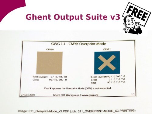 Voordelen PDF/X-4 & Testen van Uw Workflow - Ghent Workgroup