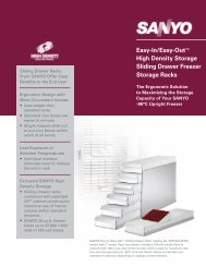 Easy-In/Easy-Out High Density Storage Sliding Drawer ... - Biomedical