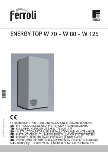 ENERGY TOP W 70 - W 80 - W 125