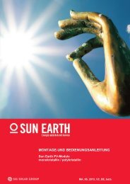 Modul-Montageanleitung Sun Earth by SiG Solar (1,08 MBytes)
