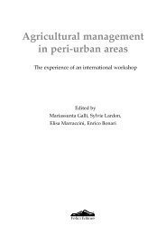 Proceedings_Agricultural Management in peri-urban areas - Uniscape