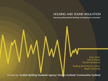 HOUSING AND SOUND INSULATION
