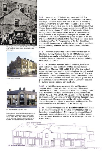 The Padiham Heritage Appraisal - Burnley Borough Council