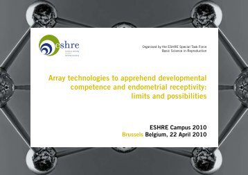 limits and possibilities - eshre