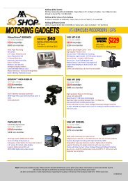 AAShop Catalogue - Motoring Gadgets-21062012