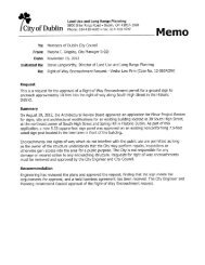 Right-of-Way Encroachment Request â Vesha ... - Dublin City, Ohio