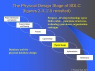 Physical Database Design