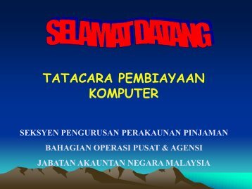 Tatacara Pinjaman Komputer (EDIT02022010) - NRE