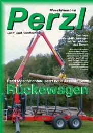 RÃ¼ckewagen Perzl Maschinenbau setzt neue Akzente beim ...