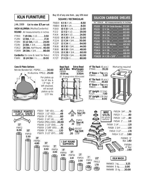 Catalogue Pages 32 - 43