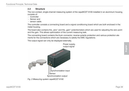 capaNCDT 6100 - Micro-Epsilon