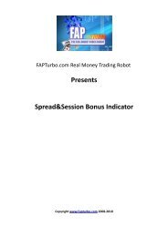 Presents Spread&Session Bonus Indicator - Free MetaTrader 4 Files ...