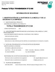 TUTELA TRANSMISSION XT-D 540