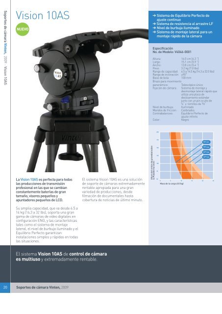 Vinten Camera Support Brochure