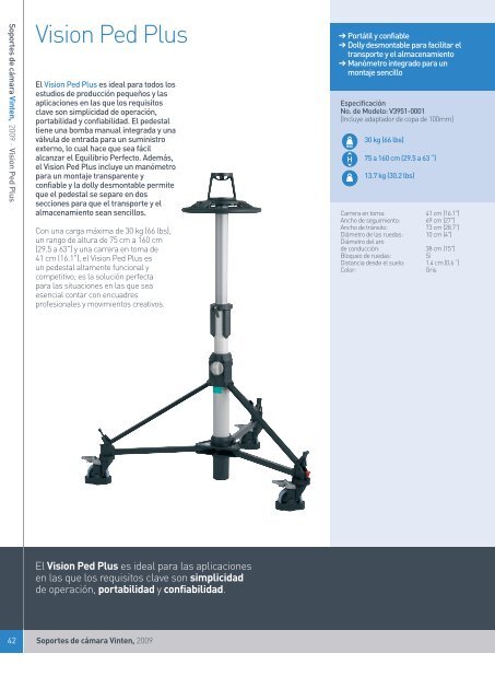 Vinten Camera Support Brochure