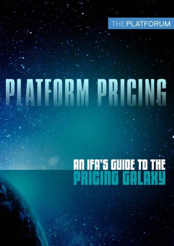 Download The Platforum Pricing Bible here. - Panacea