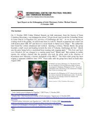 Spot Report on the Kidnapping of Irish Missionary Father Michael ...