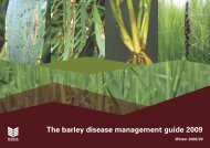 G44 Barley disease management guide - HGCA