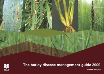 G44 Barley disease management guide - HGCA