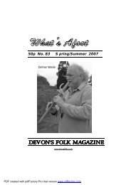 Pressworks - WA83.DTP - Devon Folk