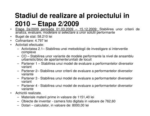 âSisteme de solutii integrate pentru reabilitarea cladirilor/cartierelor ...