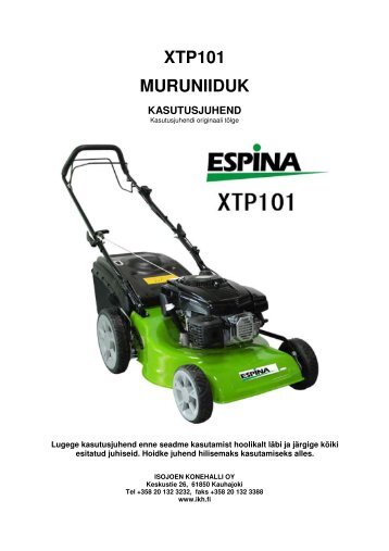 xtp101 muruniiduk kasutusjuhend