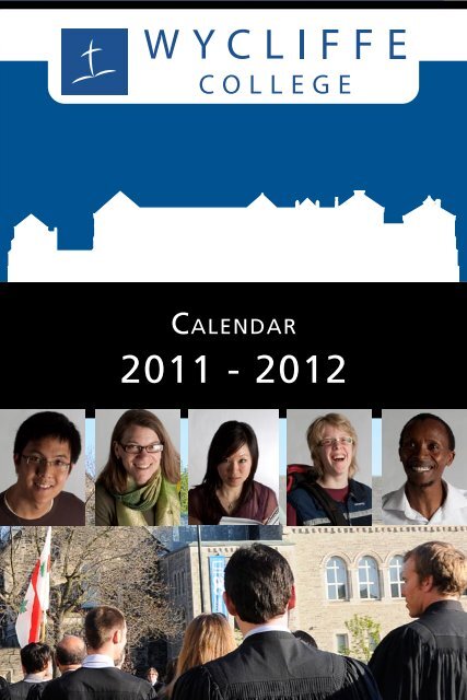 Calendar - Wycliffe College
