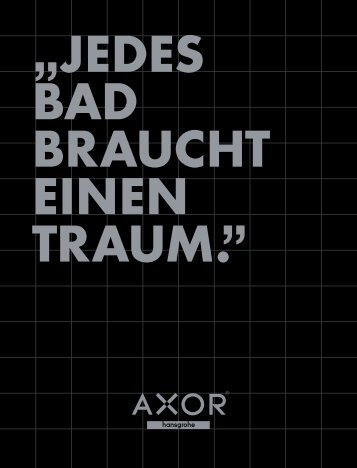 Axor Markenbroschüre - Hansgrohe