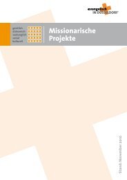 Missionarische Projekte - Evangelische Kirche im Rheinland