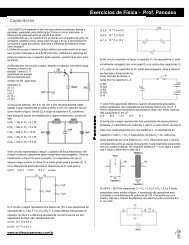 ExercÃ­cios de FÃ­sica - Prof. Panosso - Professor Panosso