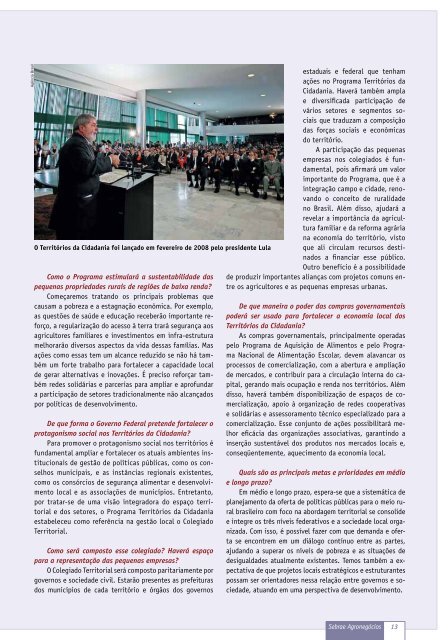 Revista Sebrae AgronegÃ³cios : inovaÃ§Ã£o no campo