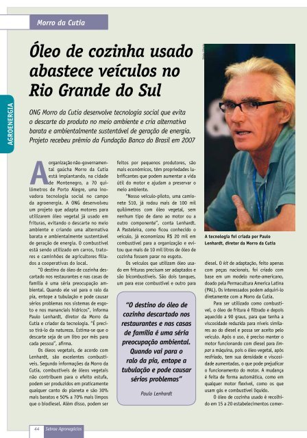 Revista Sebrae AgronegÃ³cios : inovaÃ§Ã£o no campo