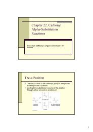 Chapter 22. Carbonyl Alpha-Substitution Reactions