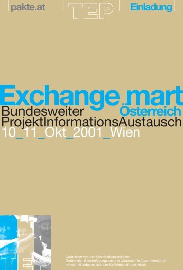 Exchange mart - Territoriale Beschäftigungspakte in Österreich