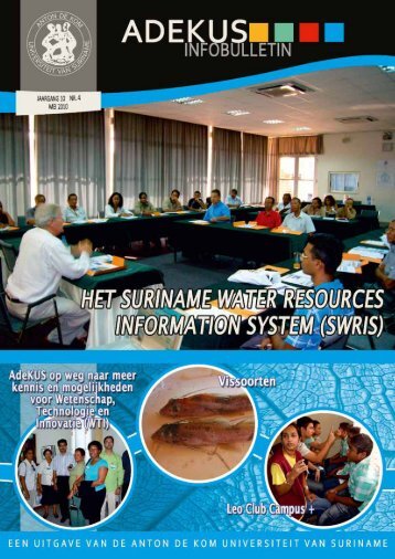Adekus Bulletin - Anton de Kom Universiteit van Suriname