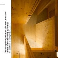 The Disruptive Application of Cross-Laminated Timber as Load ...