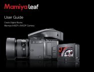 Full User Guide - Mamiya