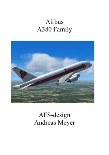 Airbus A380 Family AFS-design Andreas Meyer