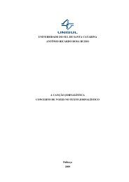 universidade do sul de santa catarina antônio ricardo rosa russo a ...