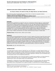 PÃ¡gina | 1 - Revista Latinoamericana de Ortodoncia y OdontopediatrÃ­a