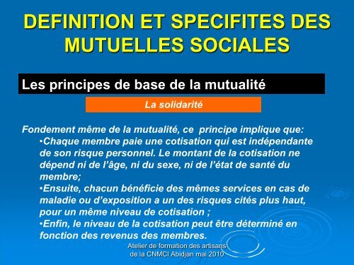 LES MUTUELLES SOCIALES - COOPAMI