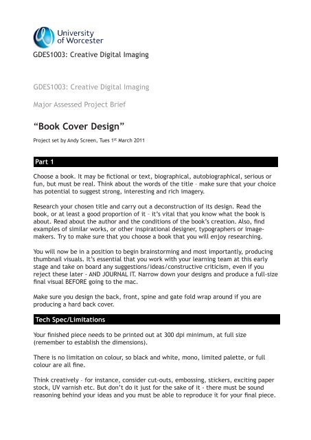 Book Cover Design