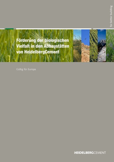 HeidelbergCement - Business and Biodiversity: Business and ...